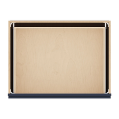 J&K Naval B7 Base w/2 Drawers - 33" W