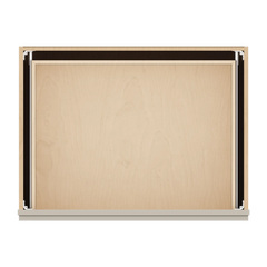 J&K Pebble B6 Base w/2 Drawers - 33" W