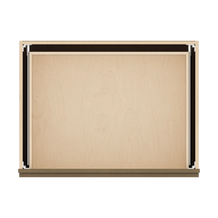 J&K Hazel H8 Base w/2 Drawers - 33" W