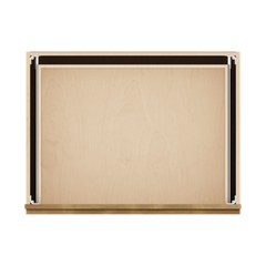 J&K Butterscotch B8 Base w/2 Drawers - 33" W