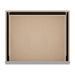 J&K Castle Grey S5 Base w/2 Drawers - 33" W