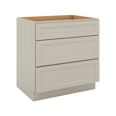 J&K Pebble B6 Base w/3 Drawers - 33" W