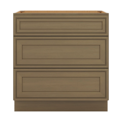 J&K Hazel H8 Base w/3 Drawers - 33" W