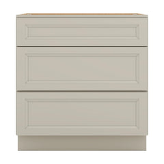 J&K Pebble B6 Base w/3 Drawers - 33" W