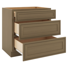 J&K Hazel H8 Base w/3 Drawers - 33" W