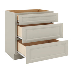 J&K Pebble B6 Base w/3 Drawers - 33" W