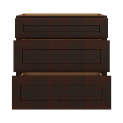 J&K Java Coffee S1 Base w/3 Drawers - 33" W