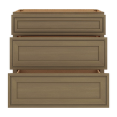 J&K Hazel H8 Base w/3 Drawers - 33" W