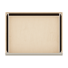 J&K Pebble B6 Base w/3 Drawers - 33" W