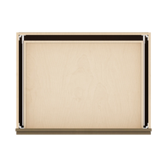 J&K Hazel H8 Base w/3 Drawers - 33" W
