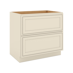 J&K Pearl Glazed H9 Base w/2 Drawers - 36" W