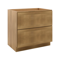 J&K Butterscotch B8 Base w/2 Drawers - 36" W