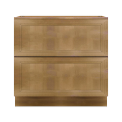 J&K Butterscotch B8 Base w/2 Drawers - 36" W