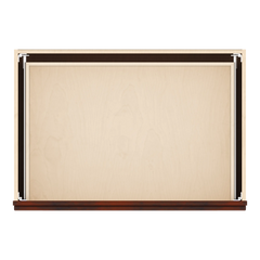 J&K Mahogany J5 Base w/2 Drawers - 36" W
