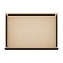J&K Espresso K8 Base w/2 Drawers - 36" W