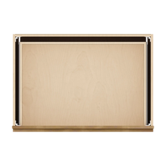 J&K Butterscotch B8 Base w/2 Drawers - 36" W