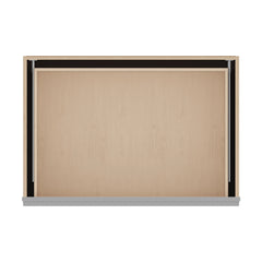 J&K Castle Grey S5 Base w/2 Drawers - 36" W