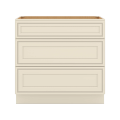 J&K Pearl Glazed H9 Base w/3 Drawers - 36" W