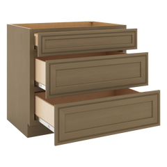 J&K Hazel H8 Base w/3 Drawers - 36" W