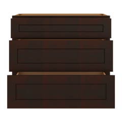 J&K Java Coffee S1 Base w/3 Drawers - 36" W