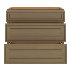 J&K Hazel H8 Base w/3 Drawers - 36" W