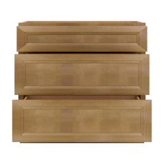 J&K Butterscotch B8 Base w/3 Drawers - 36" W
