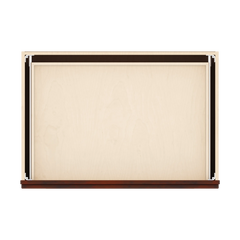 J&K Mahogany J5 Base w/3 Drawers - 36" W