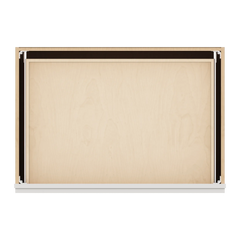 J&K Pure B5 Base w/3 Drawers - 36" W