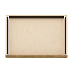 J&K Butterscotch B8 Base w/3 Drawers - 36" W