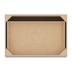 CNC Luxor 5-Piece Misty Grey 36" W 3 Drawer Base Cabinet