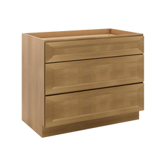 J&K Butterscotch B8 Base w/3 Drawers - 42" W