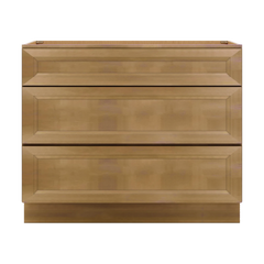 J&K Butterscotch B8 Base w/3 Drawers - 42" W