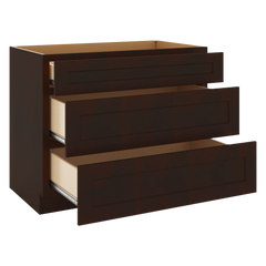 J&K Java Coffee S1 Base w/3 Drawers - 42" W