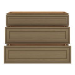 J&K Hazel H8 Base w/3 Drawers - 42" W