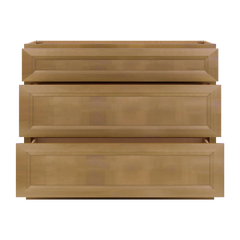 J&K Butterscotch B8 Base w/3 Drawers - 42" W
