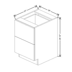 CNC Concord Fashion Ocean 18" W X 28 1/2" H X 21" D Desk Cabinet