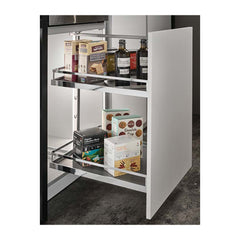 Fabuwood Illume Tuscany Como Ash 2 9" W Full Height Door Mounted Pull Out