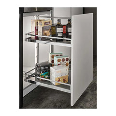 Fabuwood Illume Tuscany Ida 1 9" W Full Height Door Mounted Pull Out