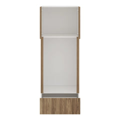 Modernform Cabinet Walnut 30" W X 84" H X 24" D Tall Double Oven Cabinet