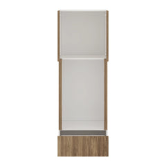 Modernform Cabinet Walnut 30" W X 90" H X 24" D Tall Double Oven Cabinet