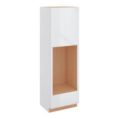 Modernform Cabinet Gloss White 30" W X 96" H X 24" D Tall Double Oven Cabinet
