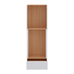 Modernform Cabinet Gloss White 30" W X 96" H X 24" D Tall Double Oven Cabinet