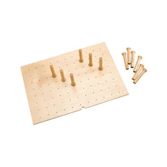 Fabuwood Allure Luna Desert Oak 18 to 27" W Drawer Pegboard System