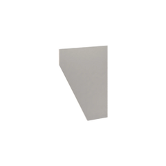 CNC Luxor 5-Piece Misty Grey 3/4" W X 28 1/2" H X 21" D Desk Drawer Panel
