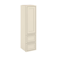 J&K Pearl Glazed H9 Vanity Counter Linen 12" W x 45" H x 12" D