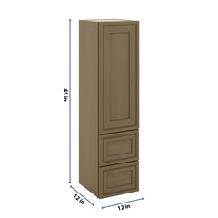 J&K Hazel H8 Vanity Counter Linen 12" W x 45" H x 12" D