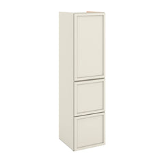 Modernform Cabinet Slim Dove White 12" W X 45" H X 12" D Vanity Countertop Linen Cabinet