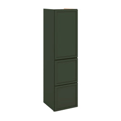 Modernform Cabinet Slim Sage Green 12" W X 45" H X 12" D Vanity Countertop Linen Cabinet