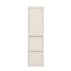 Modernform Cabinet Slim Dove White 12" W X 45" H X 12" D Vanity Countertop Linen Cabinet