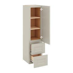 J&K Pebble B6 Vanity Counter Linen 12" W x 45" H x 12" D